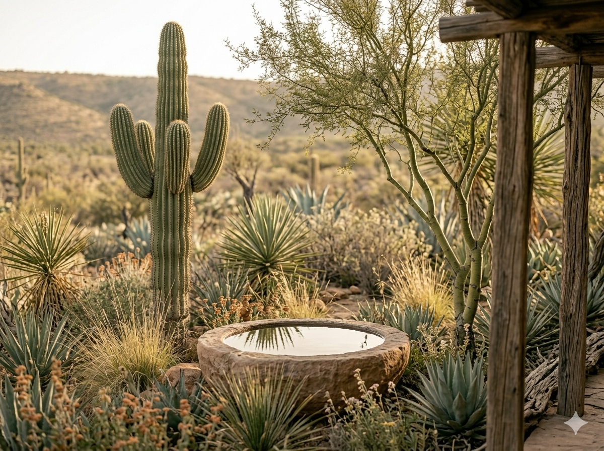 Peaceful outdoor scene